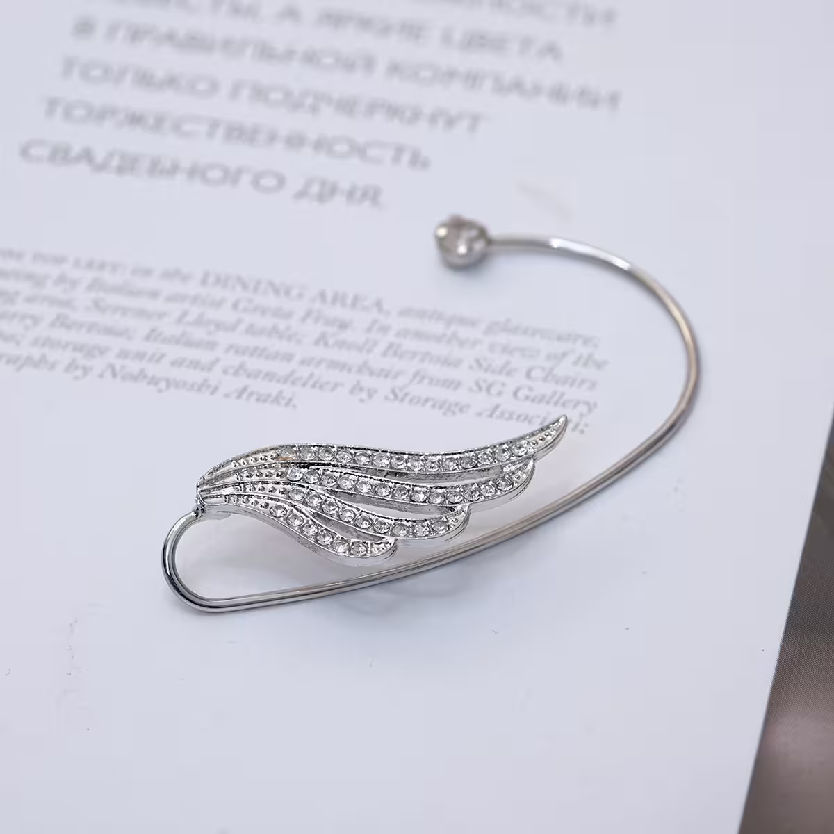 天使之翼&times;左耳單邊耳掛-第4張