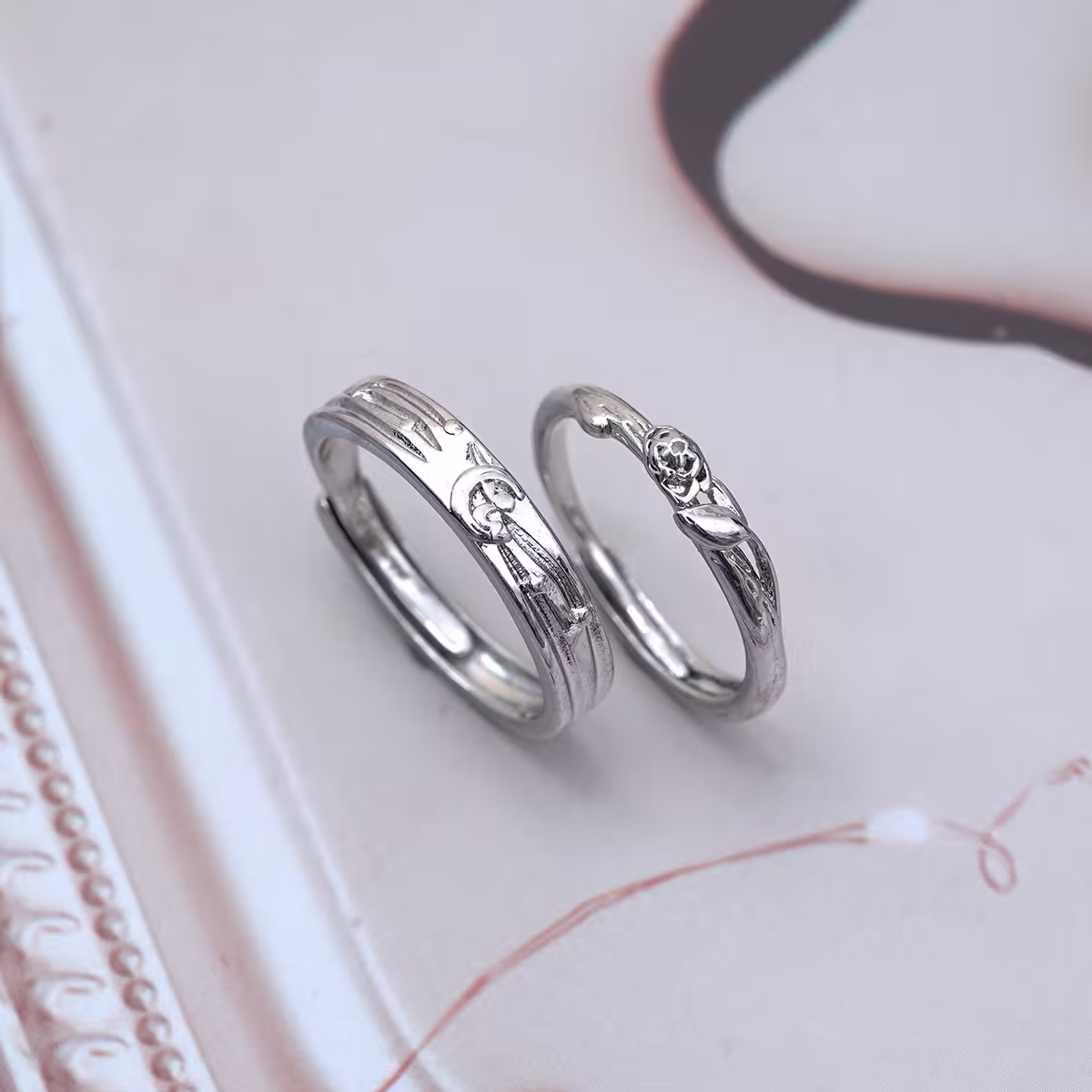 小王子與荊棘玫瑰&times;情侶對戒-第3張