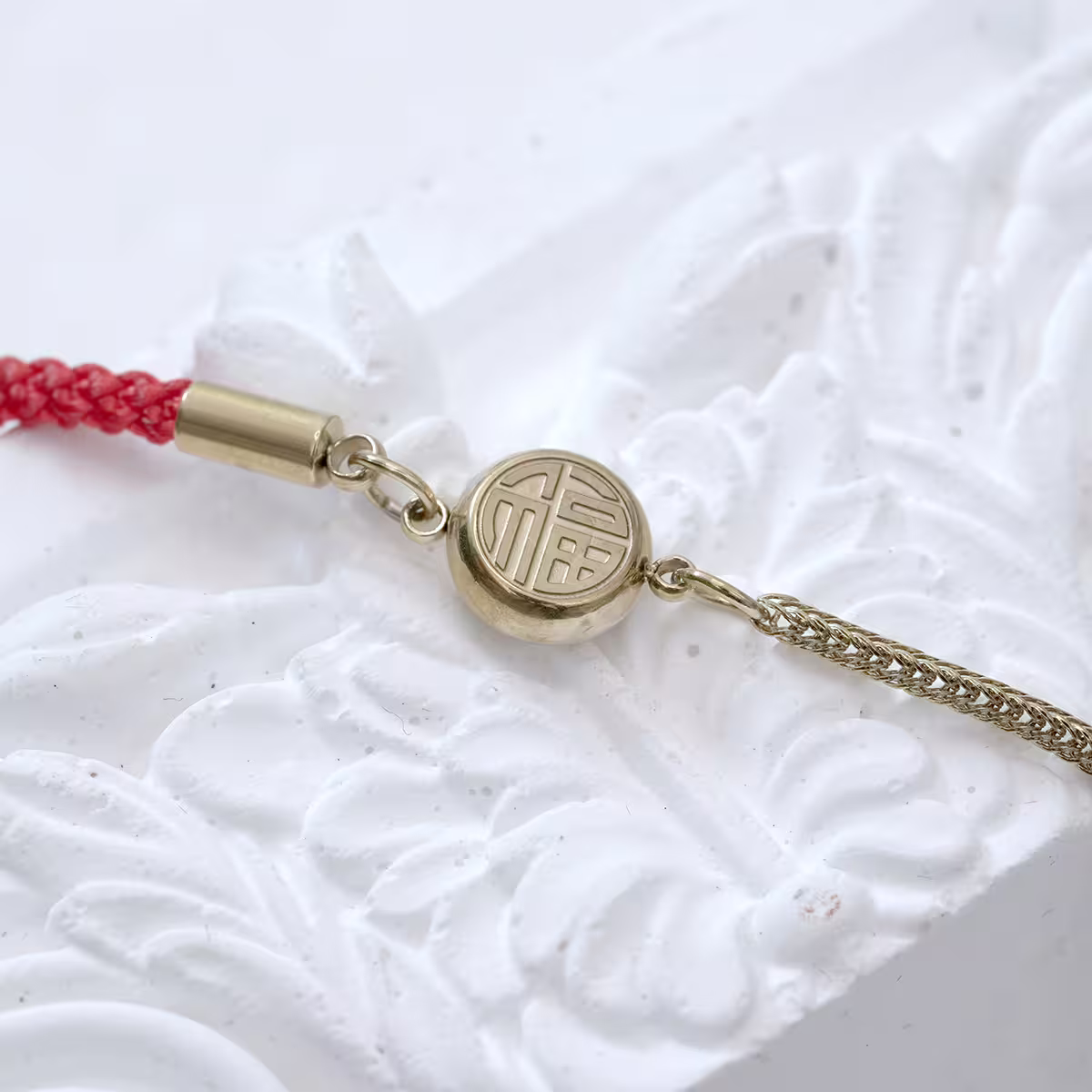 316鋼飾&times;繫福&times;紅繩手鍊-第3張