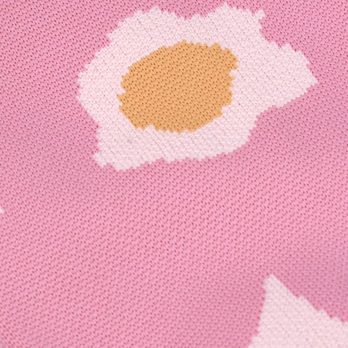 粉紅小花&times;針織手提袋-第5張