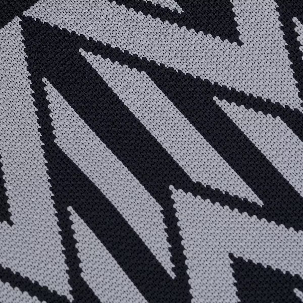 黑底V字&times;針織手提袋-第4張