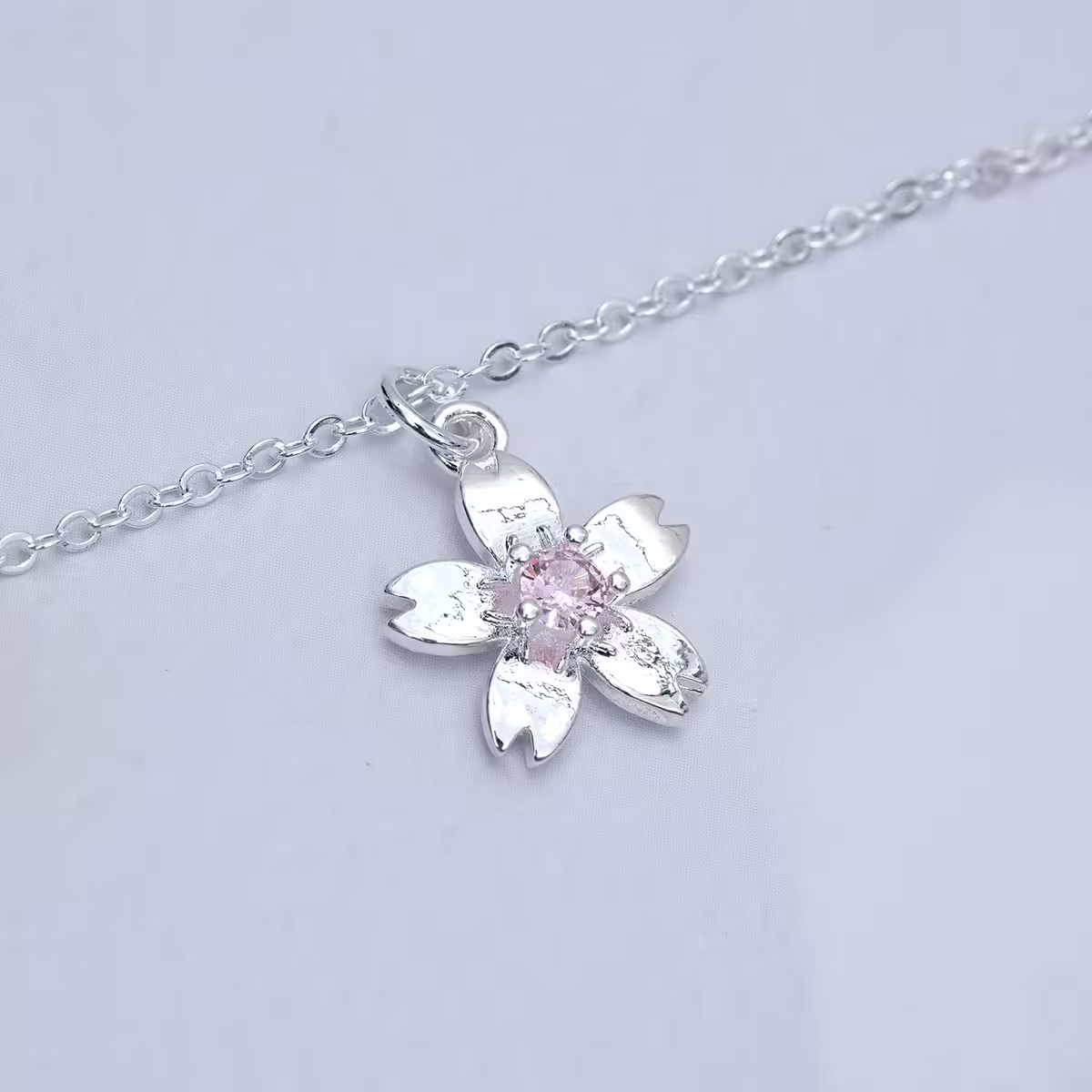 925銀飾&times;十里桃花&times;鎖骨項鍊-第6張