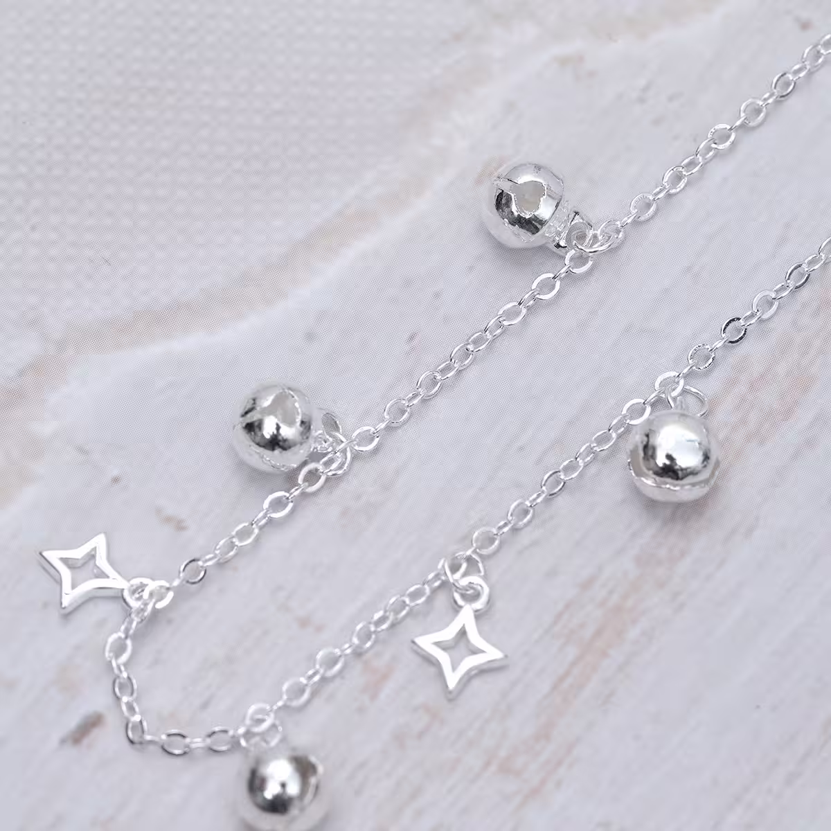925銀飾&times;光芒小鈴鐺&times;手鍊-第3張