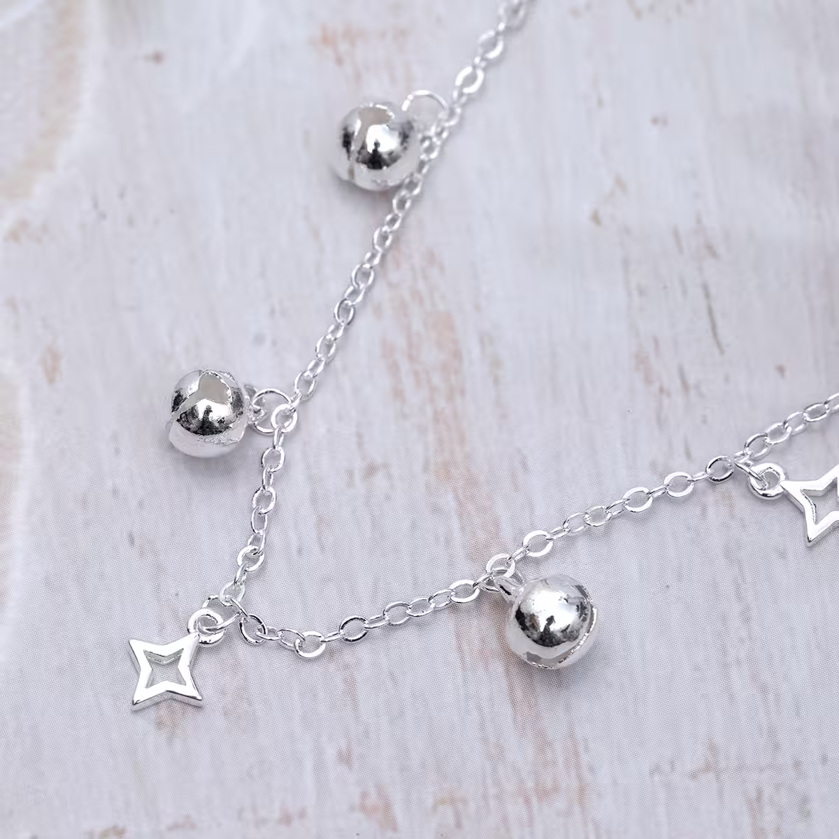 925銀飾&times;光芒小鈴鐺&times;手鍊-第4張