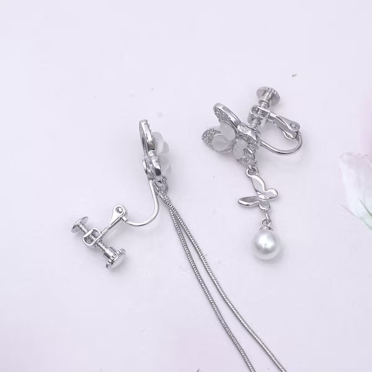 冰透蝴蝶&times;不對稱螺旋耳夾-第3張