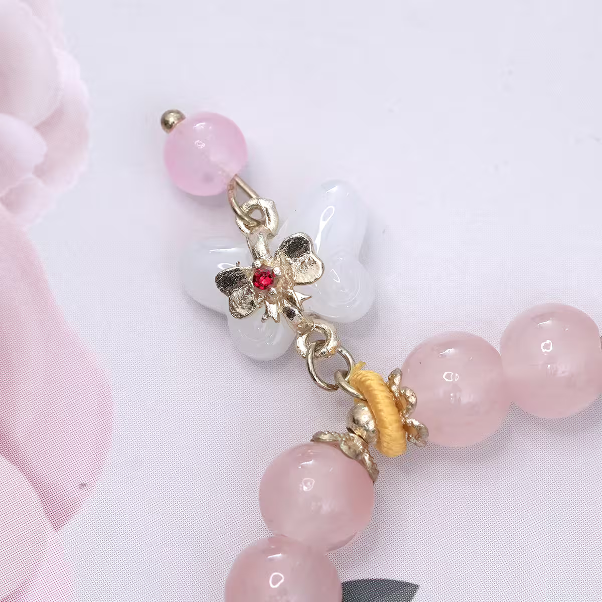 粉黛蝶語&times;固定式串珠手鍊-第3張