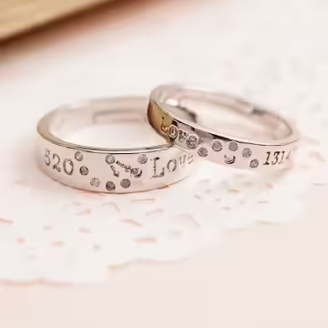 一生一世我愛你×情侶對戒