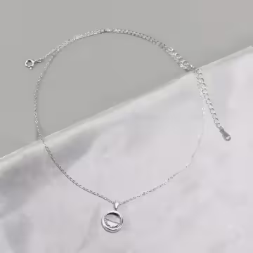925銀飾×水之戀×鎖骨項鍊