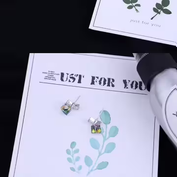 925銀針×蝴蝶結魔方×耳針