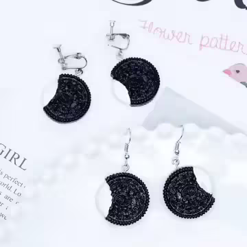 奧利奧夾心餅干×螺旋耳夾