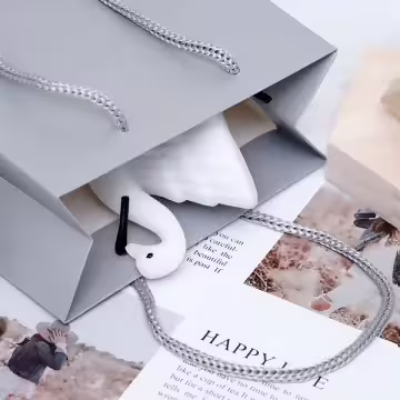 白天鵝×適用戒指/小耳釘×絨布盒