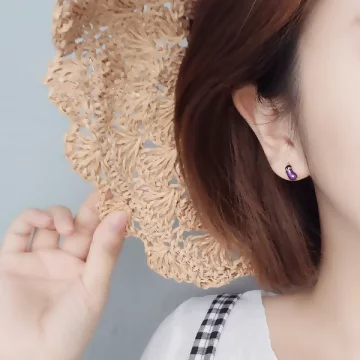 925銀針×茄子笑一個×耳針.avif