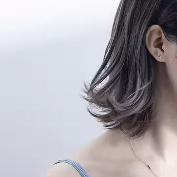 925銀針×紅掌楓葉×耳針