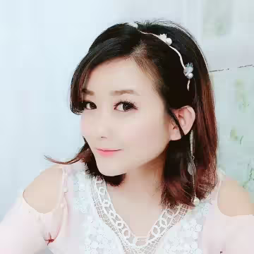 薄紗小花苞珍珠×假耳環髮箍×共四色