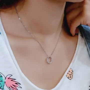 925銀飾×鏤空晶鑽圓環×鎖骨項鍊.avif
