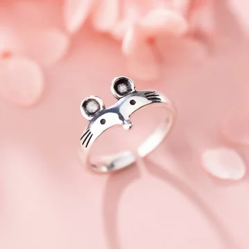 925銀飾×俏皮小老鼠×開口戒指.avif