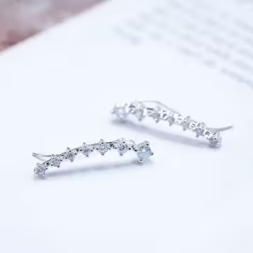 925銀針×一字排鑽×耳針