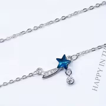 925銀飾×許願流星×鎖骨項鍊