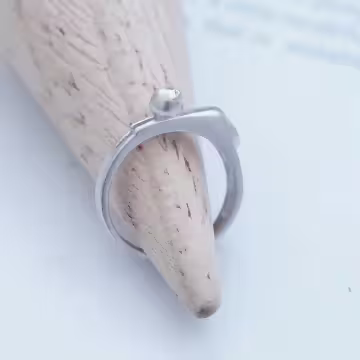 925銀飾×跳躍的貓×開口戒指