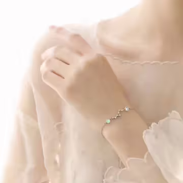 925銀飾×雙晶北斗七星×手鍊