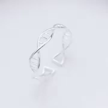 925銀飾×DNA染色體×開口戒指