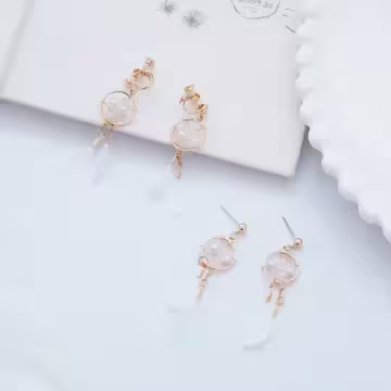 輕羽毛捕夢網×吊墜耳環