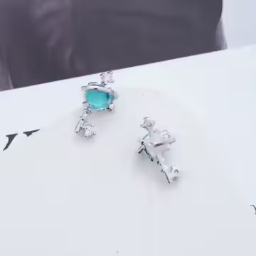 925銀針×開啟夢想的藍鑰匙×耳針