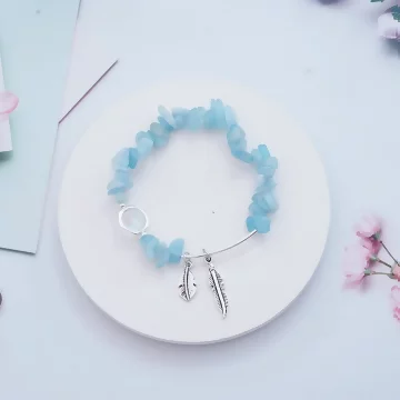 雪花紛飛×薰香火山石×可調節拉繩手鍊×共二色.avif