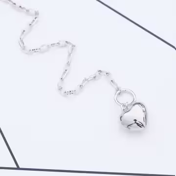 個性光面愛心&times;手鍊