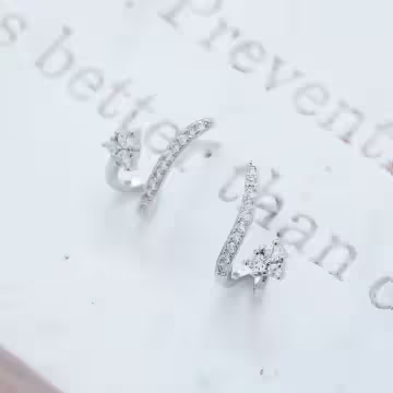 U星鋯鑽×耳環