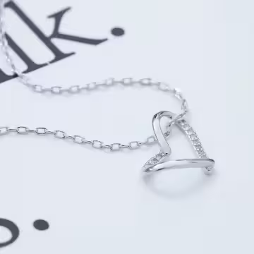 925銀飾&times;心有所屬&times;鎖骨項鍊