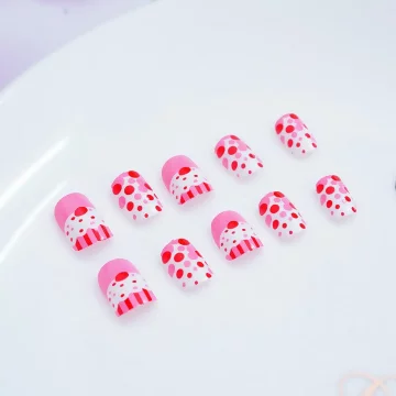 兒童×甜點蛋糕亮面×穿戴式手指甲片×二十四入.avif
