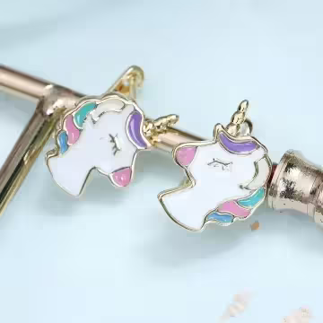 繽紛獨角獸×耳扣