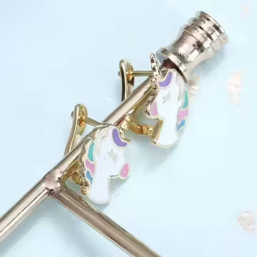 繽紛獨角獸×耳扣