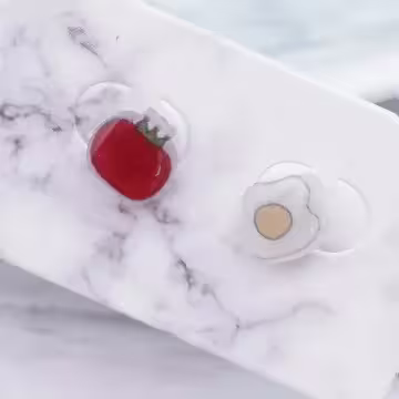 小蕃茄荷包蛋×磁吸耳夾/裝飾小物