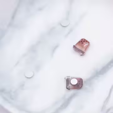 珍珠奶茶×磁吸耳夾/裝飾小物