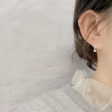 925銀針×鏤空水滴小方塊×吊墜耳針.avif