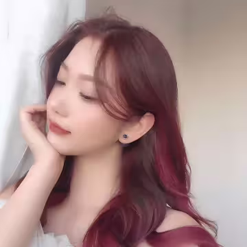 藍裂冰晶皇冠×後掛式耳環