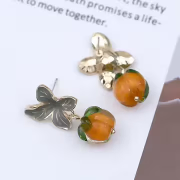 柿柿如意×吊墜耳環