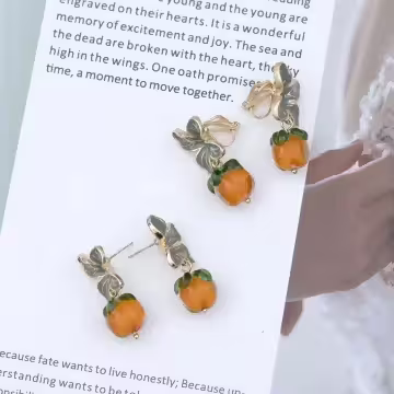 柿柿如意×三角耳夾