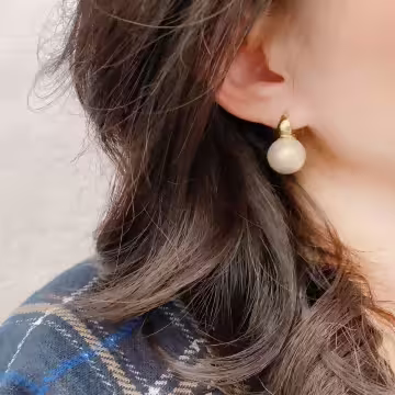 輕奢大珍珠×耳扣