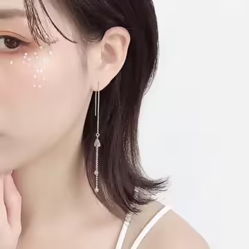 925銀針×風鈴鈴×吊墜耳線