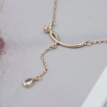 交織晶鑽垂墜水滴×鎖骨項鍊.avif