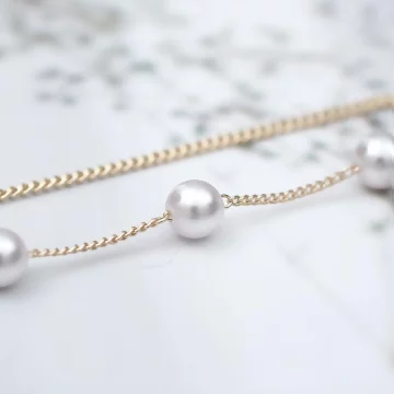 甜美魚尾半邊珍珠×項鍊.avif