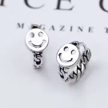 笑臉繩索鍊×耳扣
