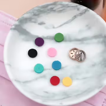 月亮貓咪×口罩薰香磁釦×附八片綿芯×共三色