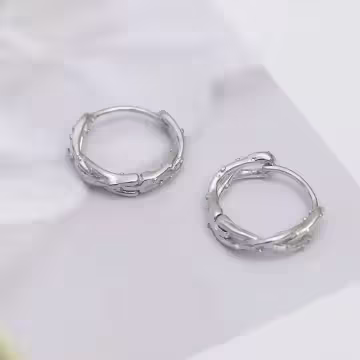 925銀針×荊棘×耳扣