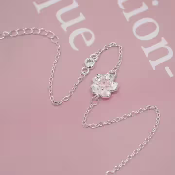 925銀飾×粉櫻之戀×手鍊