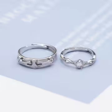 公主與騎士×情侶對戒