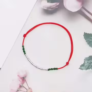 青竹紅慶×拉繩手鍊×共二色